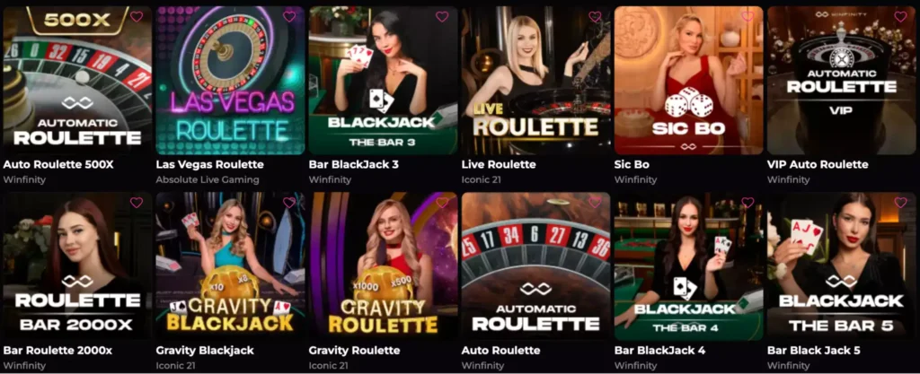 Live Dealer Games